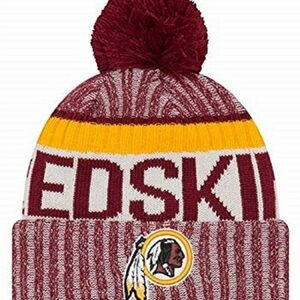 On Field NFL Washington Redskins New Era Sideline 17 Winter Sport Knit Beanie